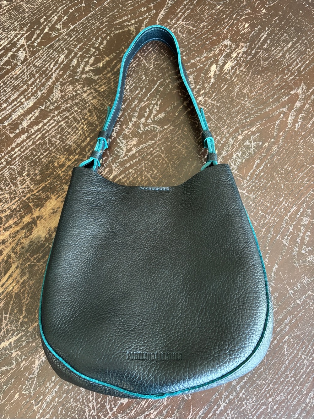 Portland Leather Goods Medium Olivia Shoulder Bag - Boreal - Picture 3 of 8